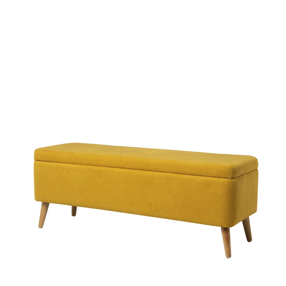 Bancheta Zurich galben L120cm x A42cm x H47