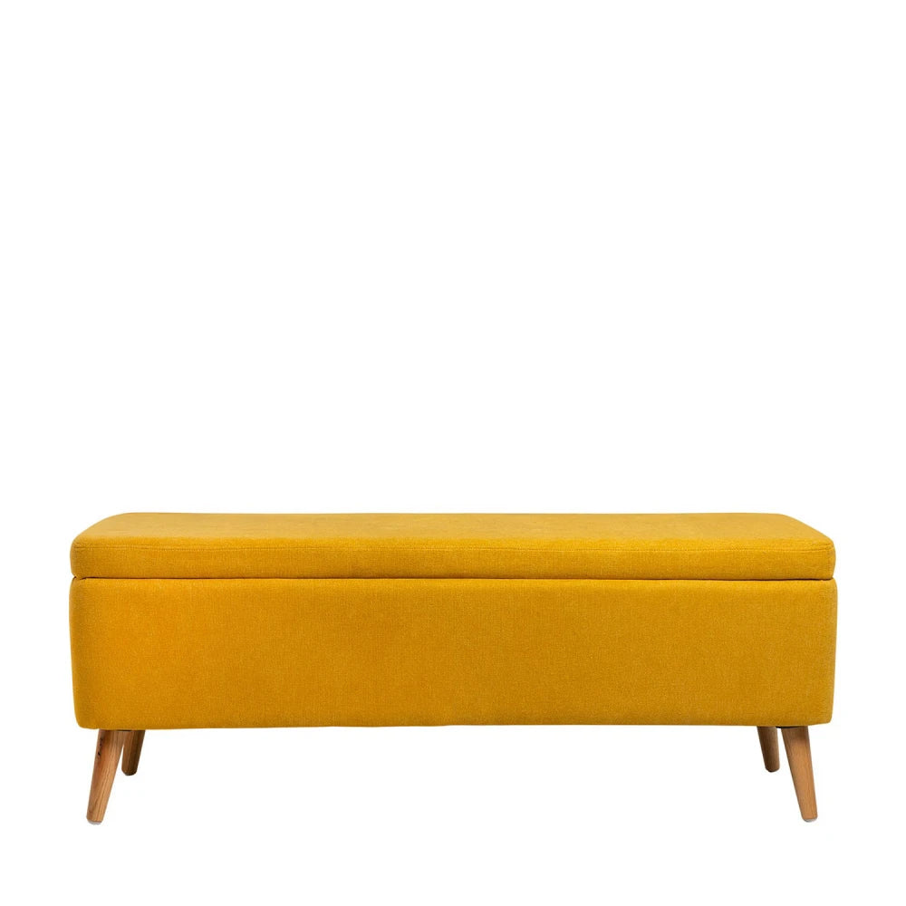 Bancheta Zurich galben L120cm x A42cm x H47