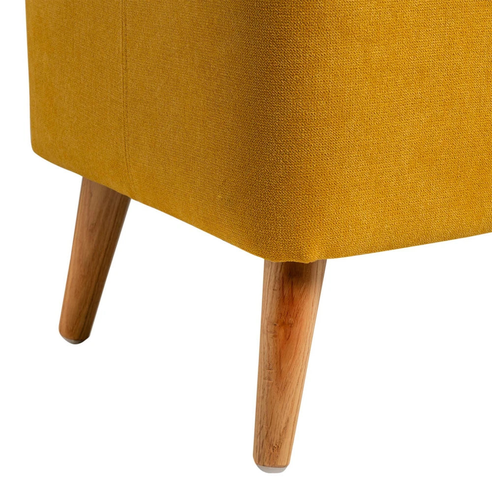 Bancheta Zurich galben L120cm x A42cm x H47