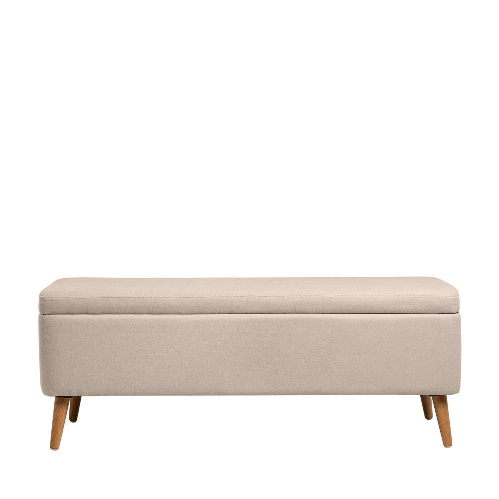 Bancheta Zurich bej L120cm x A42cm x H47
