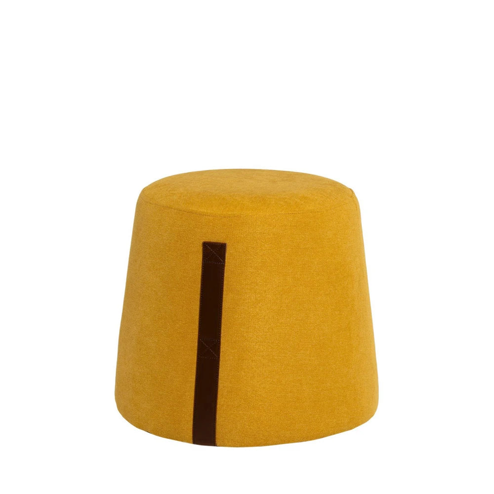 Taburet Martin galben D44cm x H40cm