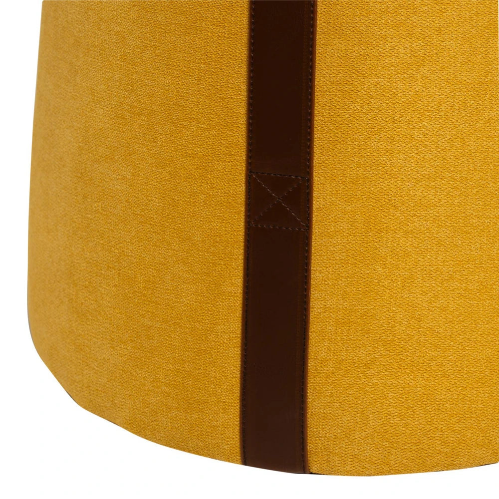 Taburet Martin galben D44cm x H40cm