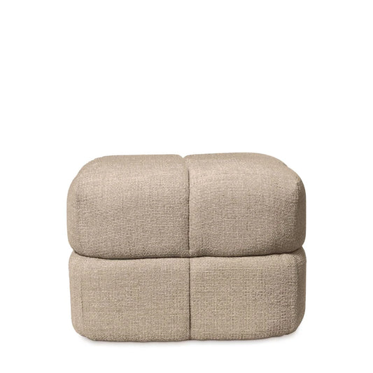 Taburet Troy bej l50cm x A50cm x H36cm