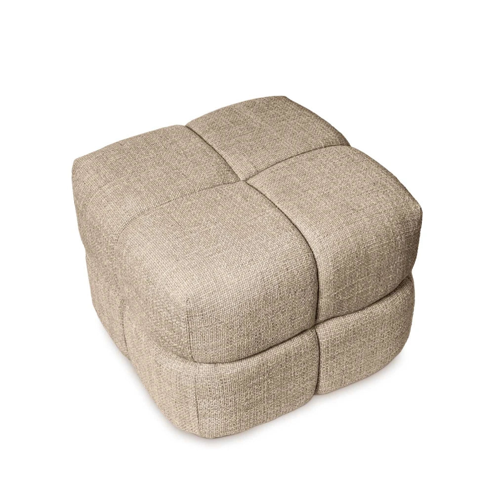 Taburet Troy bej l50cm x A50cm x H36cm