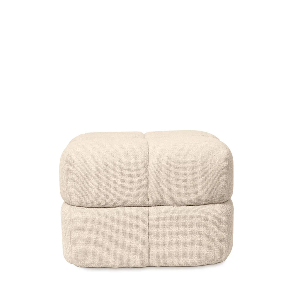 Taburet Troy bej l50cm x A50cm x H36cm