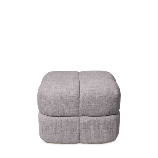 Taburet Troy gri l50cm x A50cm x H36cm