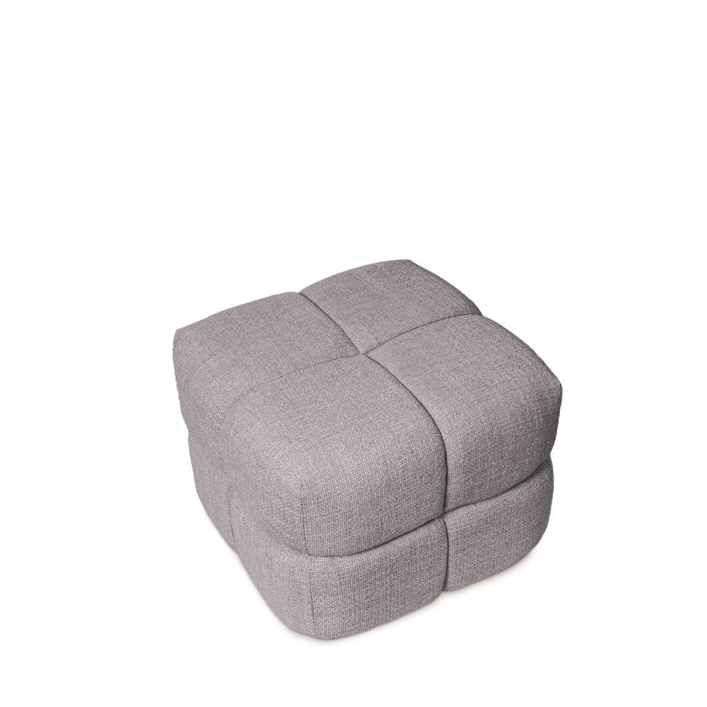 Taburet Troy gri l50cm x A50cm x H36cm