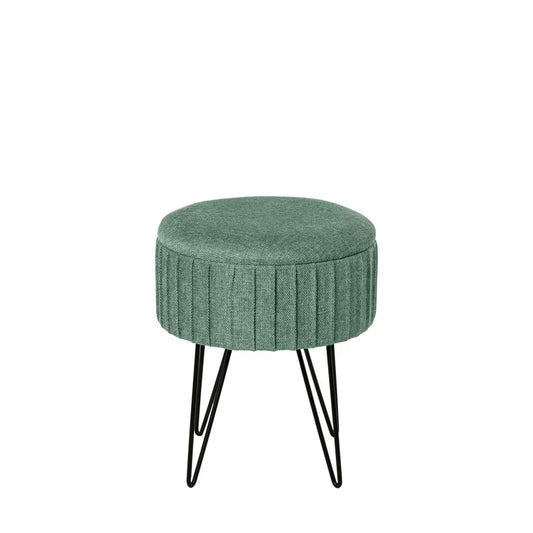 Taburet Ethan verde D37cm x H44cm