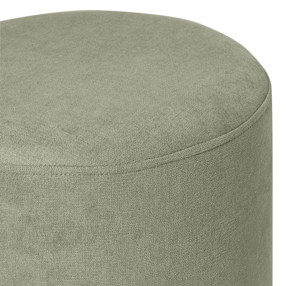 Taburet Angus verde D40cm x H39cm