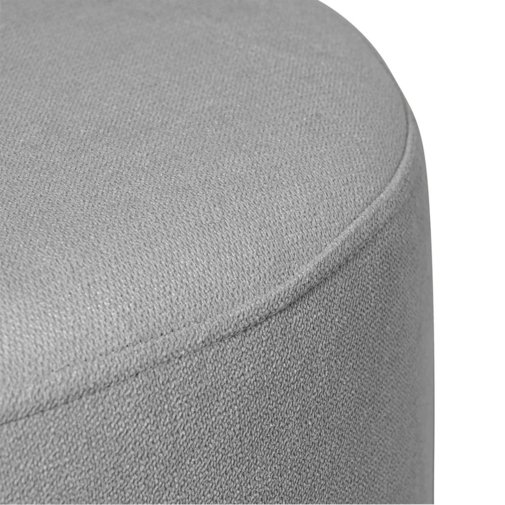 Taburet Angus gri D40cm x H39cm