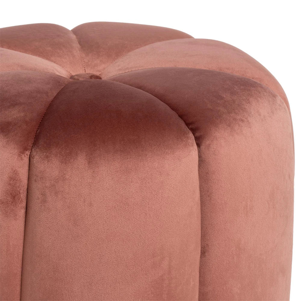 Taburet Berto roz D43cm x H38cm