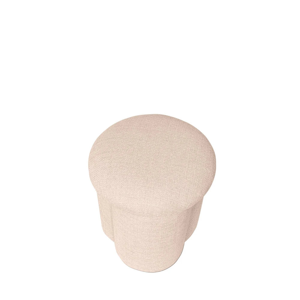 Taburet Lyan bej l40cm x A40cm x H42cm