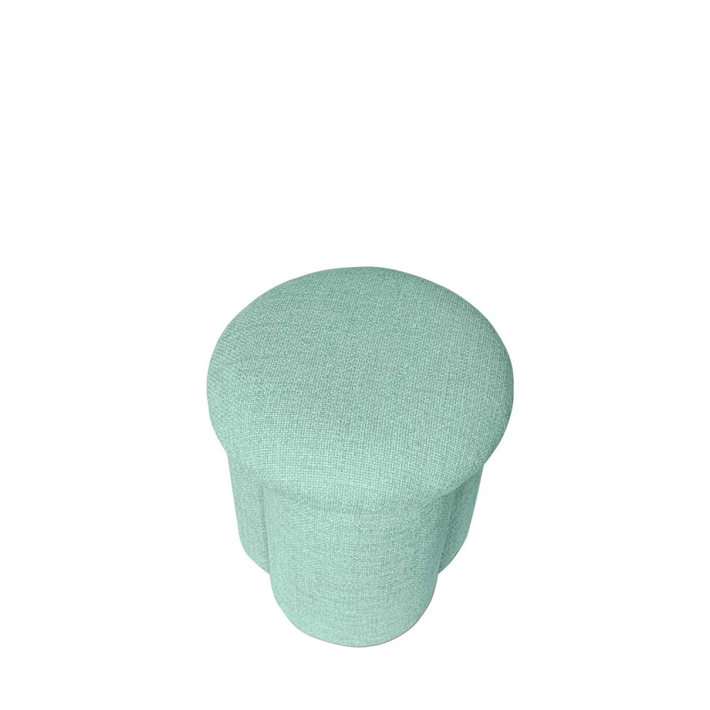 Taburet Lyan verde l40cm x A40cm x H42cm