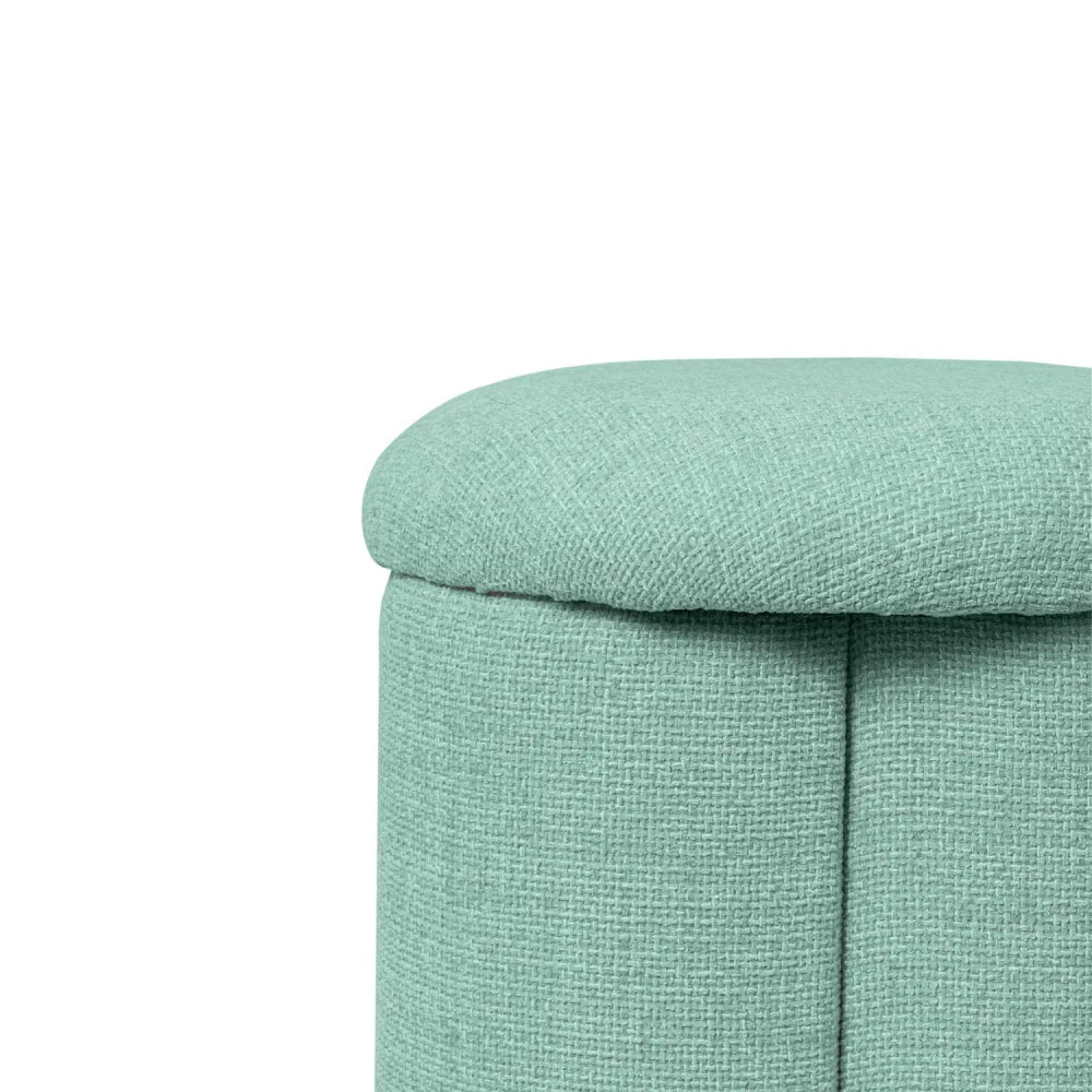 Taburet Lyan verde l40cm x A40cm x H42cm