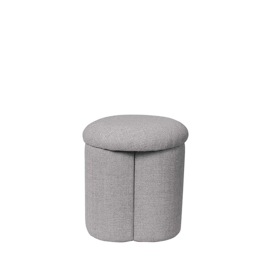 Taburet Lyan gri l40cm x A40cm x H42cm