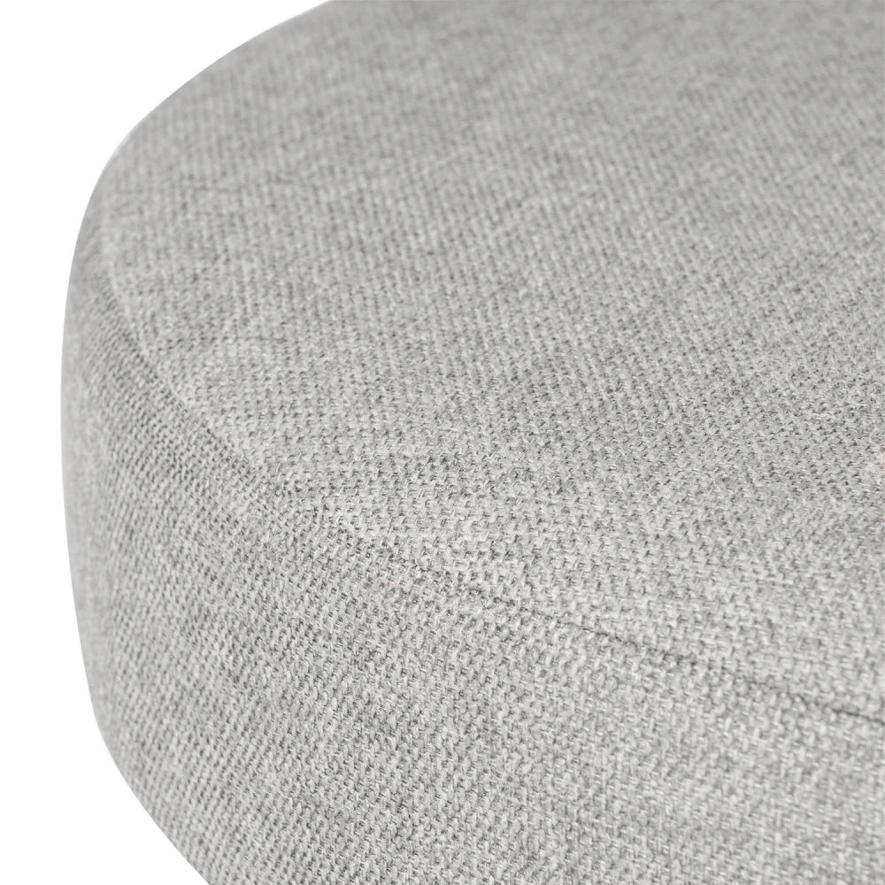 Taburet Aron gri D60cm x H40cm
