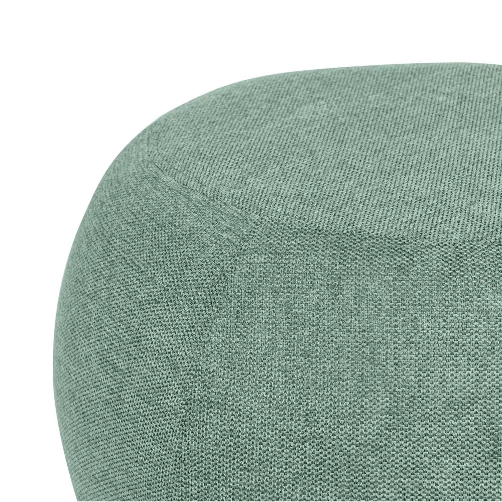Taburet Jason verde D50 x H35cm