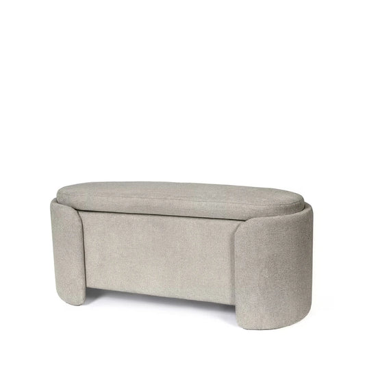 Bancheta Bernice bej L107cm x A44cm x H47cm