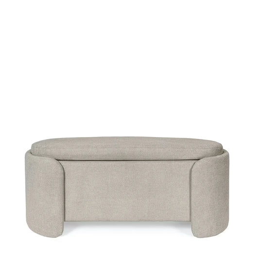 Bancheta Bernice bej L107cm x A44cm x H47cm