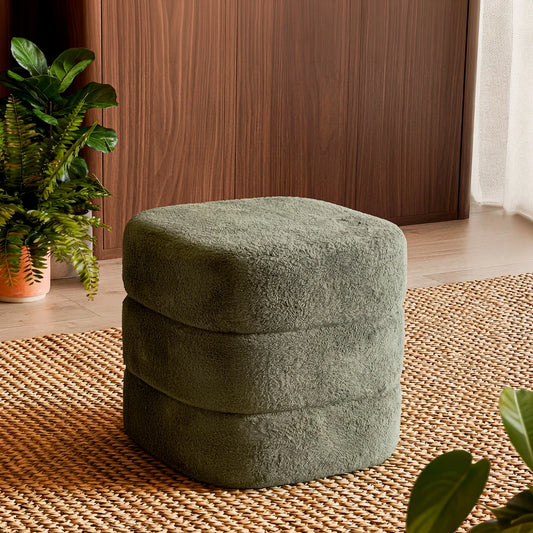 Taburet Gaston verde l43cm x A43cm x H41cm