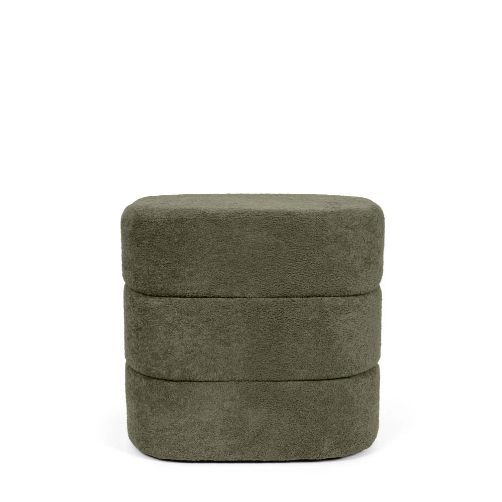 Taburet Gaston verde l43cm x A43cm x H41cm