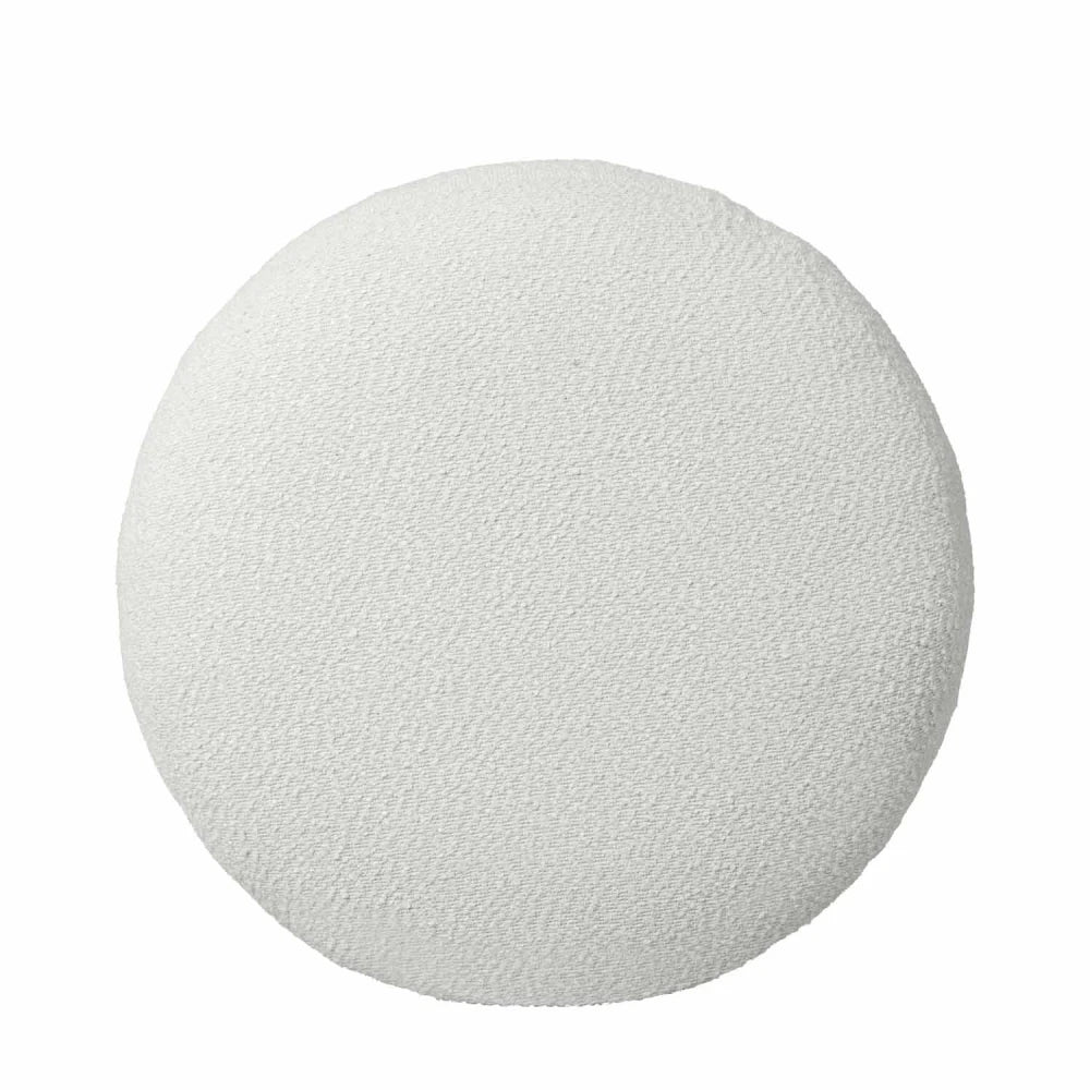 Taburet Elliot alb D55cm x H43cm
