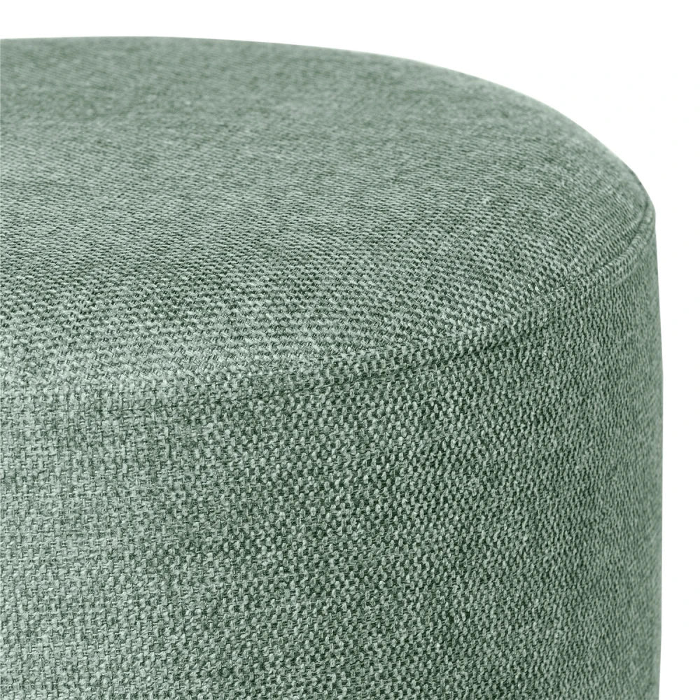 Taburet Herman verde D40cm x H41cm