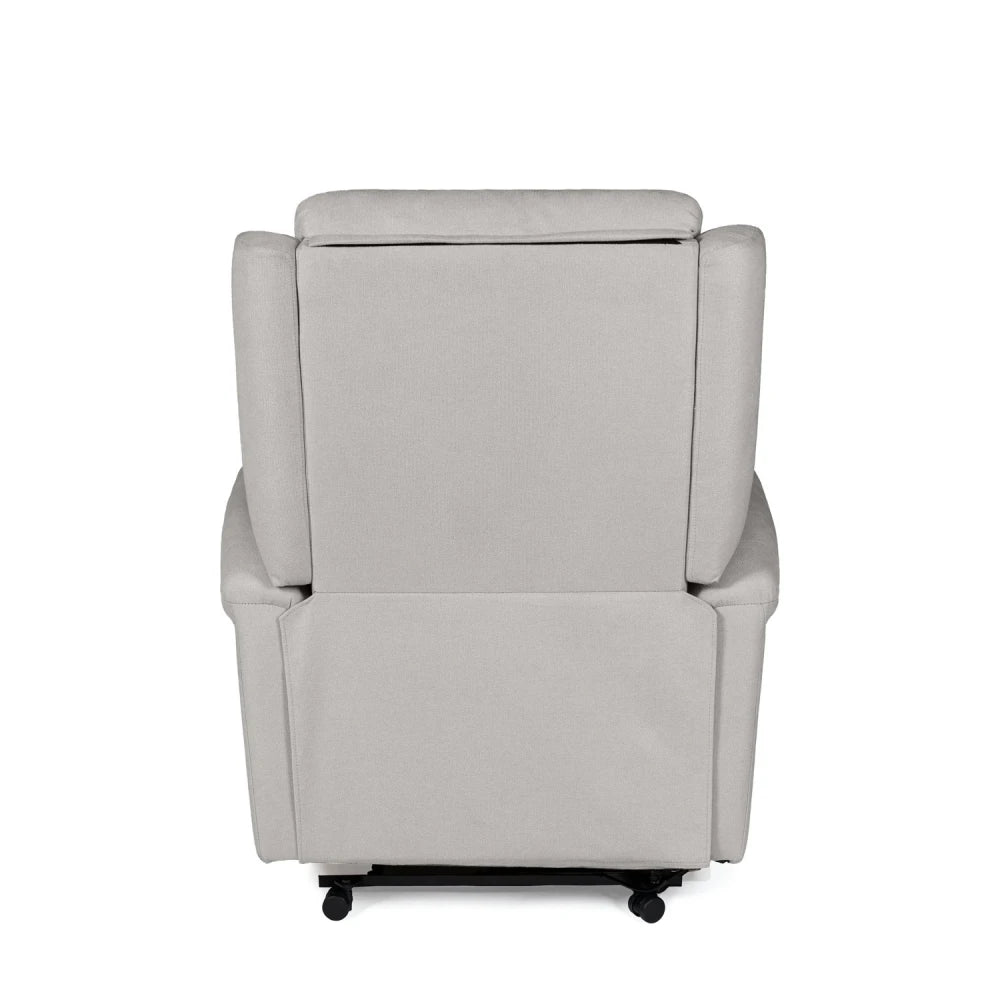 Fotoliu electric Power Lift 2 motoare AKARI Gri deschis L70cm x A86cm x H145cm
