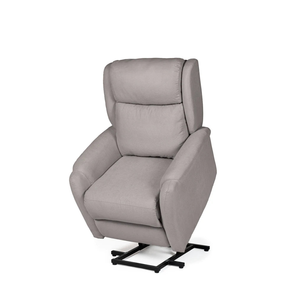 Fotoliu electric Power Lift 2 motoare AKARI Taupe L70cm x A86cm x H145cm