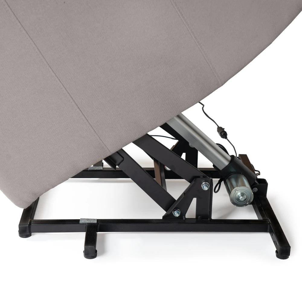 Fotoliu electric Power Lift 2 motoare AKARI Taupe L70cm x A86cm x H145cm
