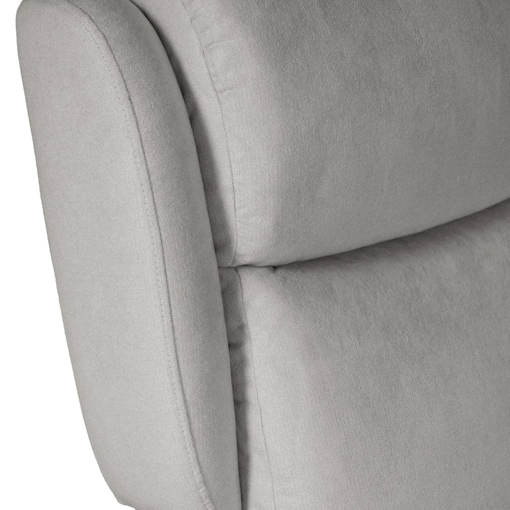 Fotoliu cu recliner electric 1 motor AKARI Gri deschis L70cm x A86cm x H145cm