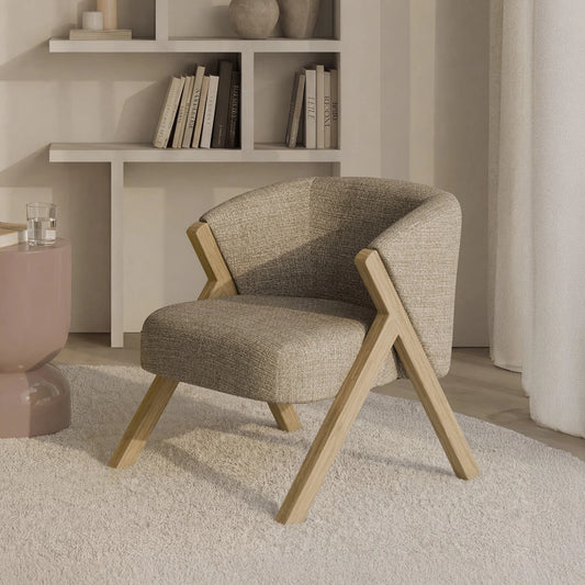 Fotoliu clasic SINTRA Taupe L67cm x A70cm x H68cm