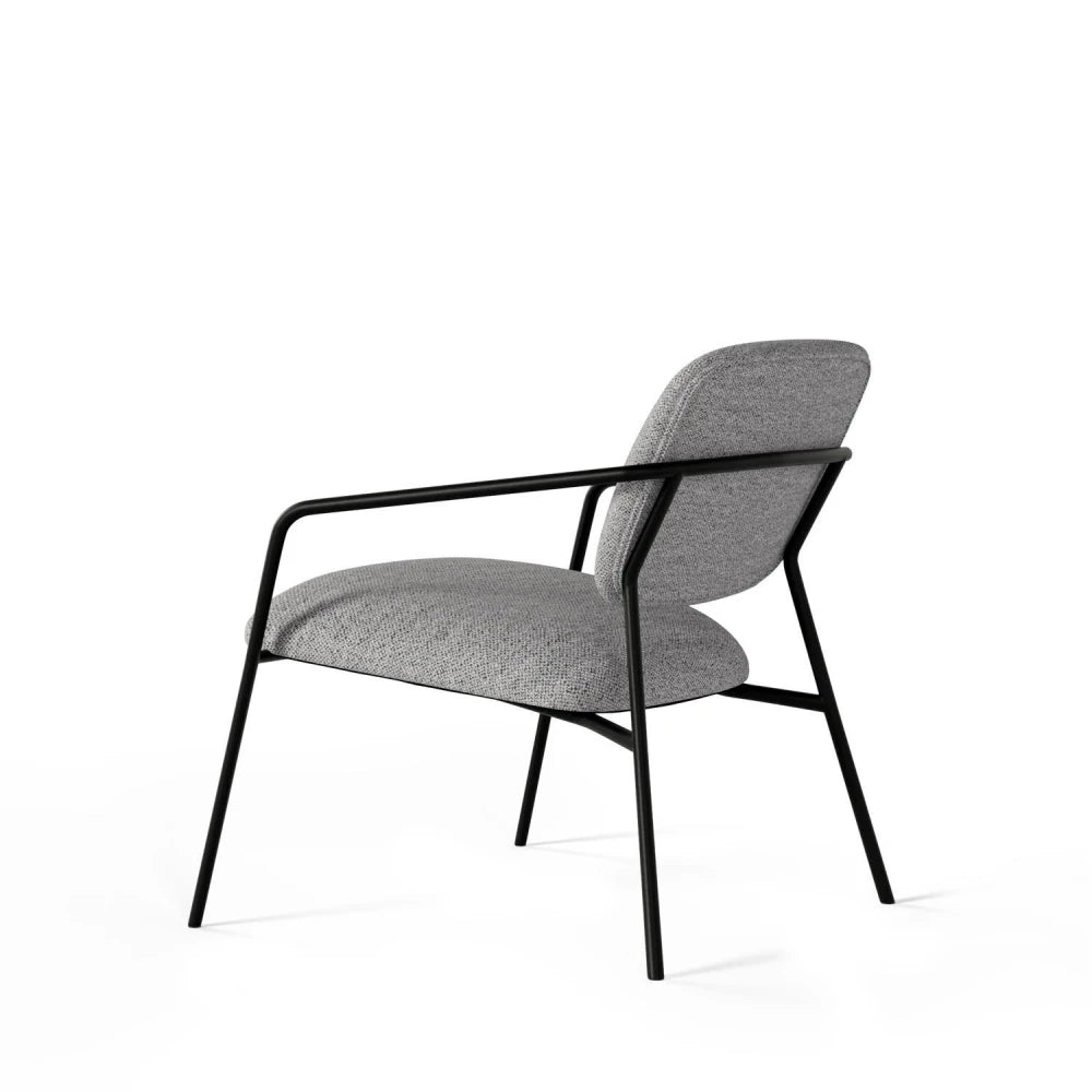 Fotoliu modern VALETA Gri deschis L70cm x A65cm x H74cm