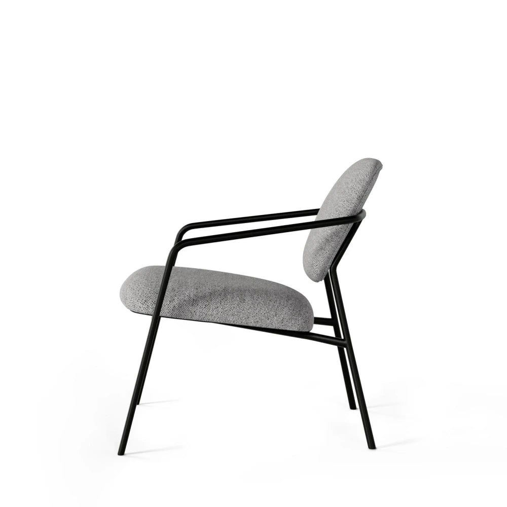 Fotoliu modern VALETA Gri deschis L70cm x A65cm x H74cm