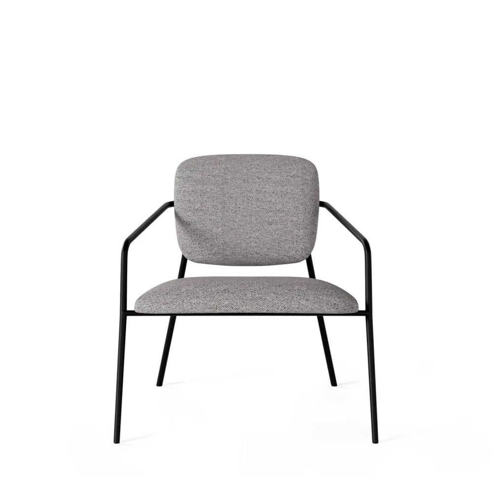 Fotoliu modern VALETA Gri deschis L70cm x A65cm x H74cm