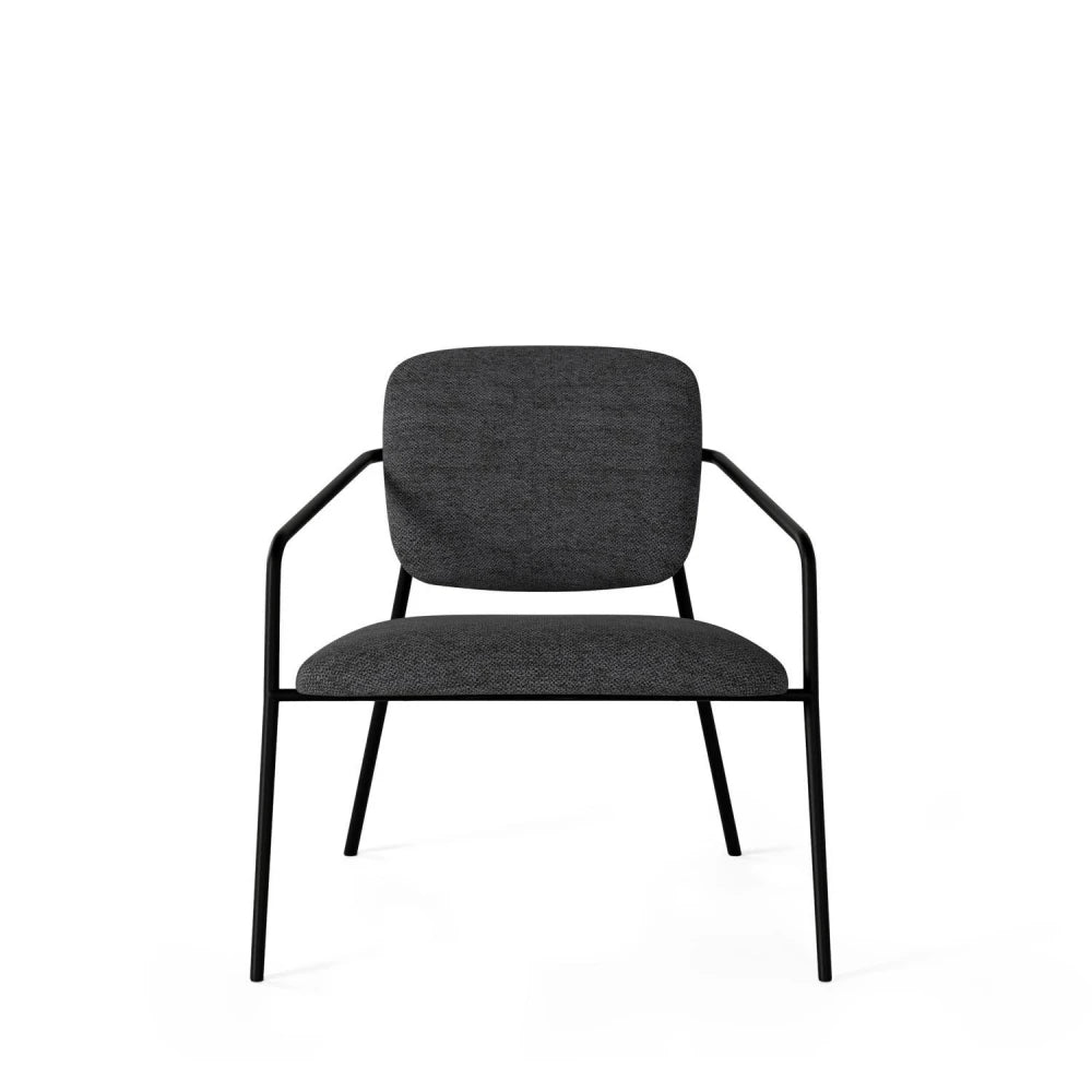 Fotoliu modern VALETA Gri inchis L70cm x A65cm x H74cm