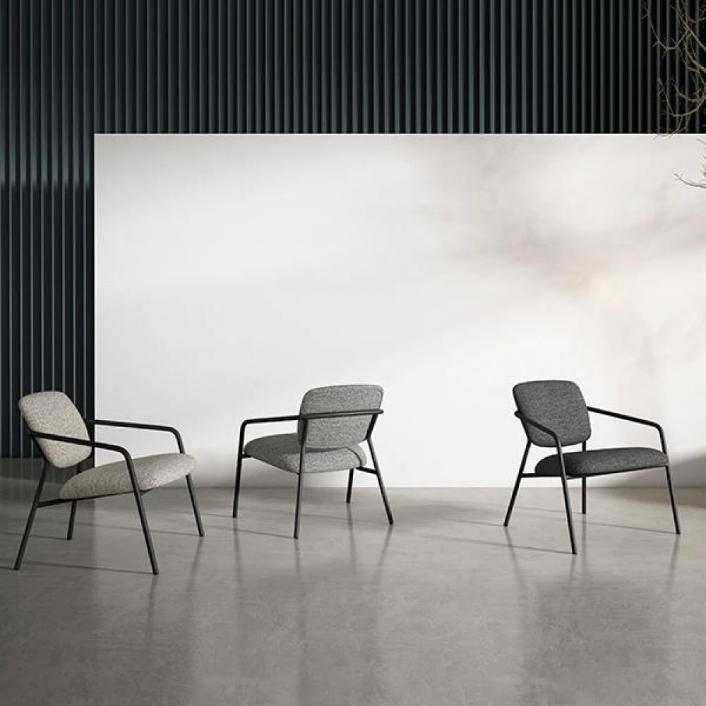 Fotoliu modern VALETA Gri inchis L70cm x A65cm x H74cm