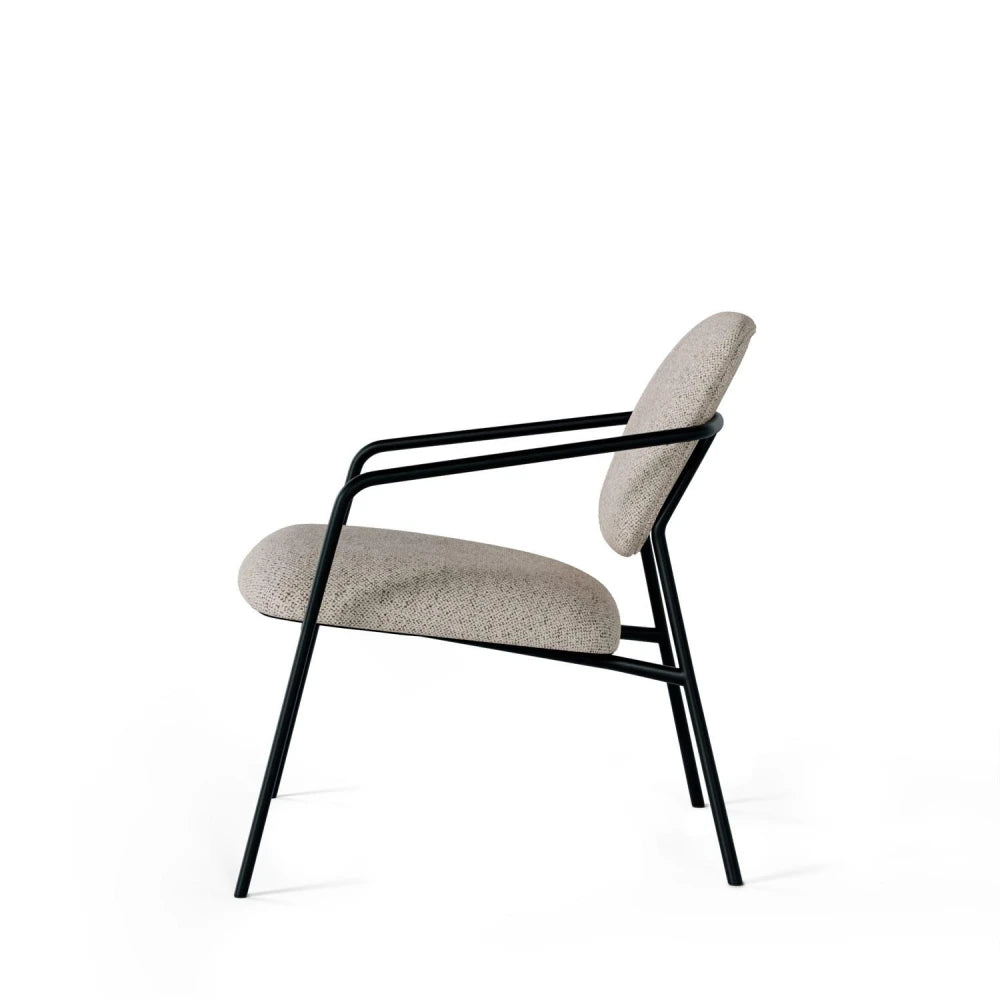 Fotoliu modern VALETA Taupe L70cm x A65cm x H74cm