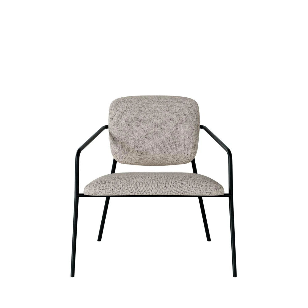 Fotoliu modern VALETA Taupe L70cm x A65cm x H74cm