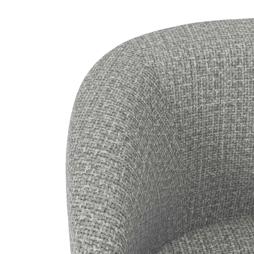 Fotoliu clasic SINTRA Gri deschis L67cm x A70cm x H68cm