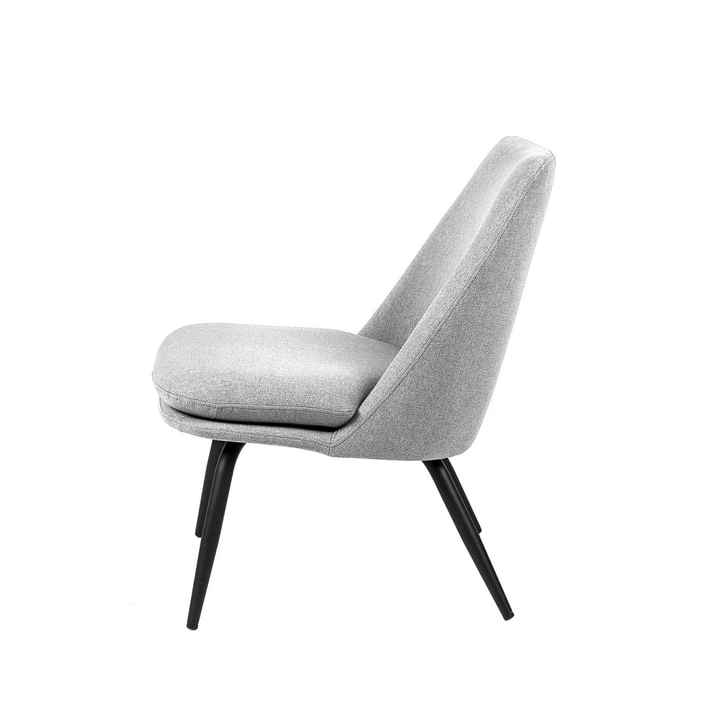 Fotoliu compact colorat ROMA Gri deschis L56cm x A72cm x H78cm