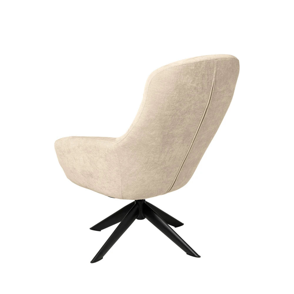 Fotoliu rotativ 360 BOLONIA Bej L72.5cm x A78cm x H98cm