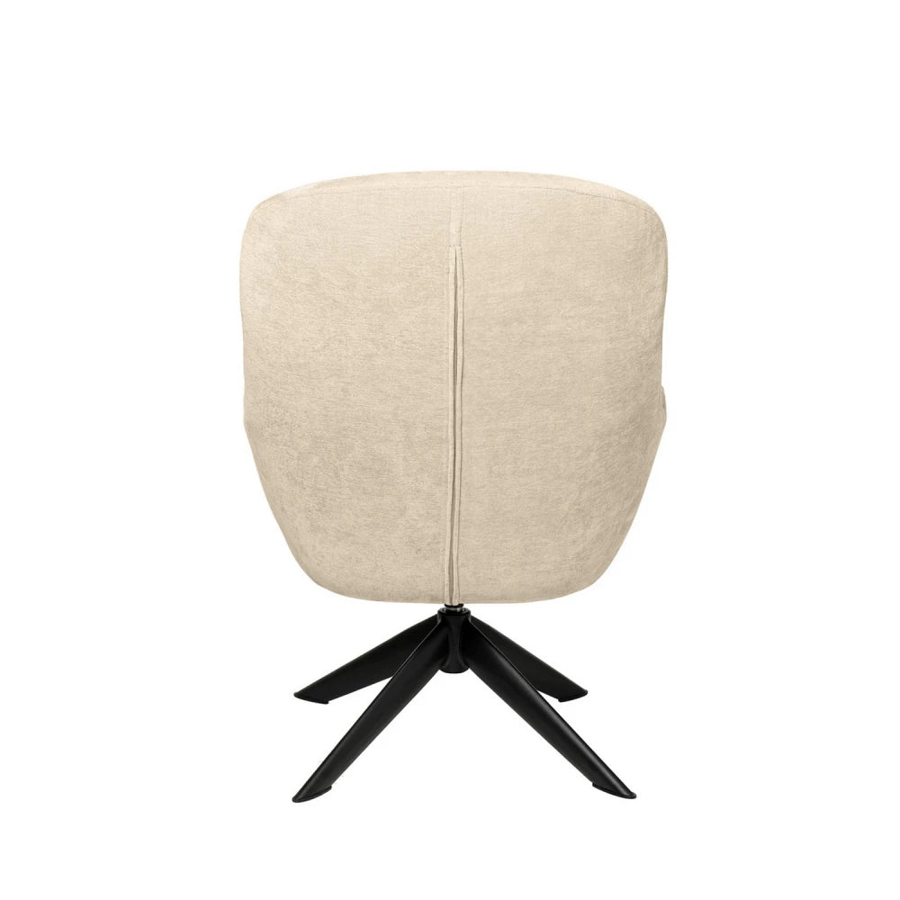 Fotoliu rotativ 360 BOLONIA Bej L72.5cm x A78cm x H98cm