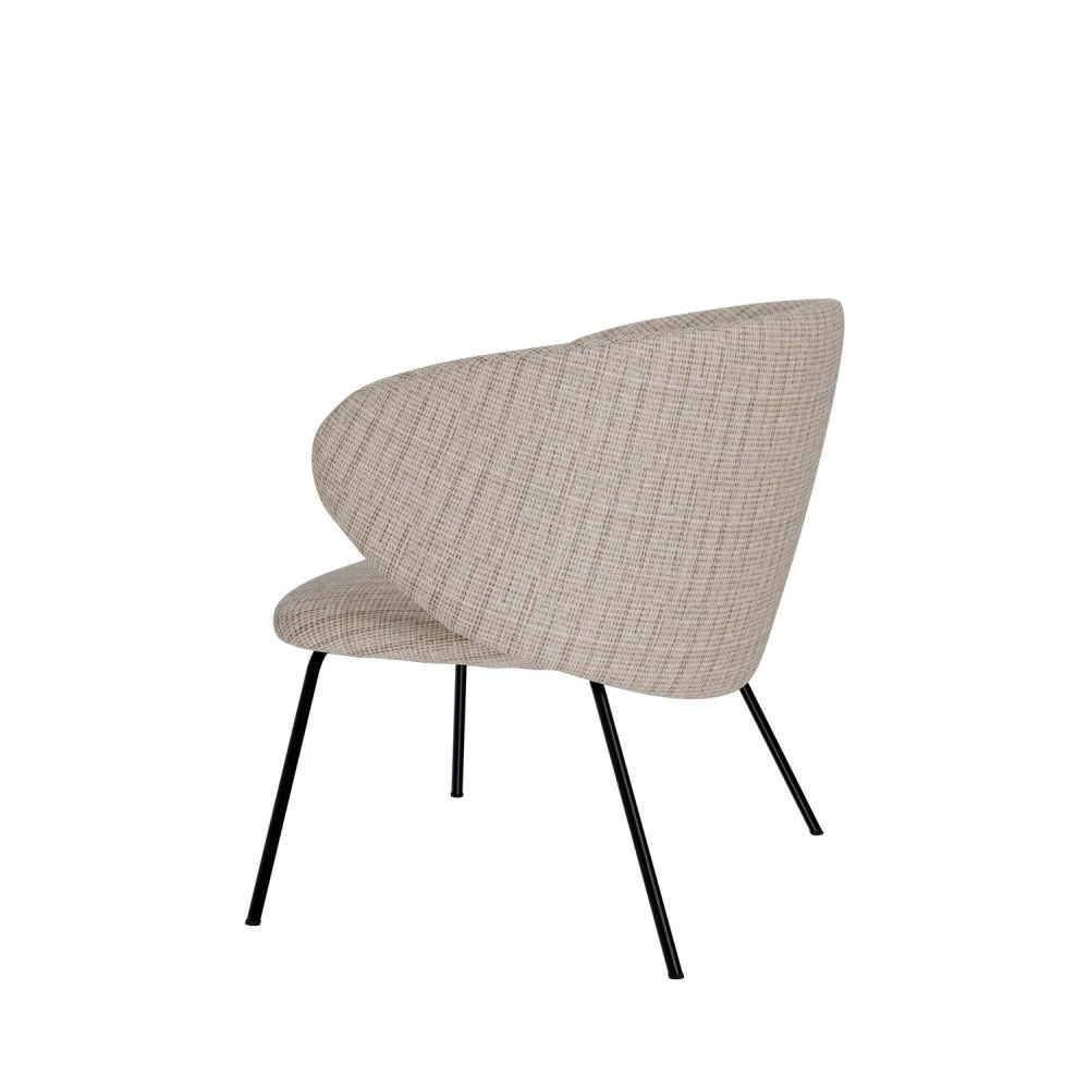 Fotoliu modern ANCONA Taupe L67cm x A64cm x H68cm