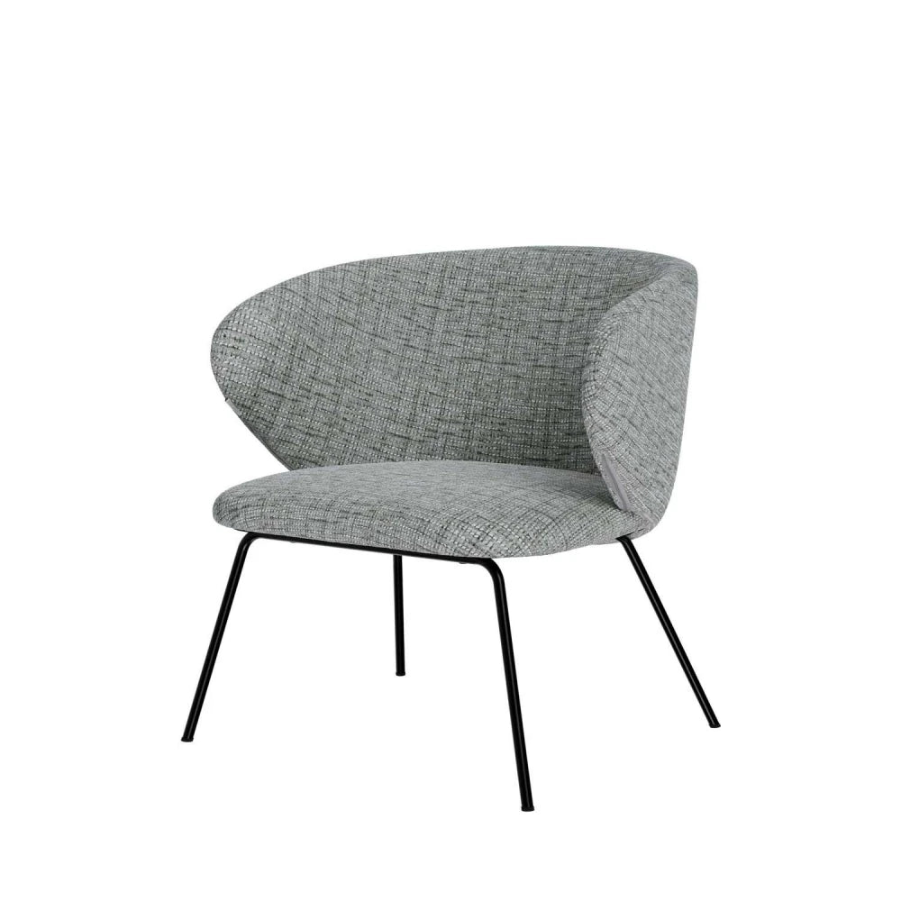 Fotoliu modern ANCONA Gri L67cm x A64cm x H68cm