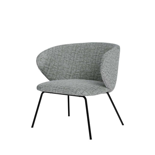 Fotoliu modern ANCONA Gri L67cm x A64cm x H68cm