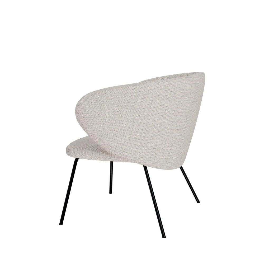 Fotoliu modern ANCONA Bej L67cm x A64cm x H68cm