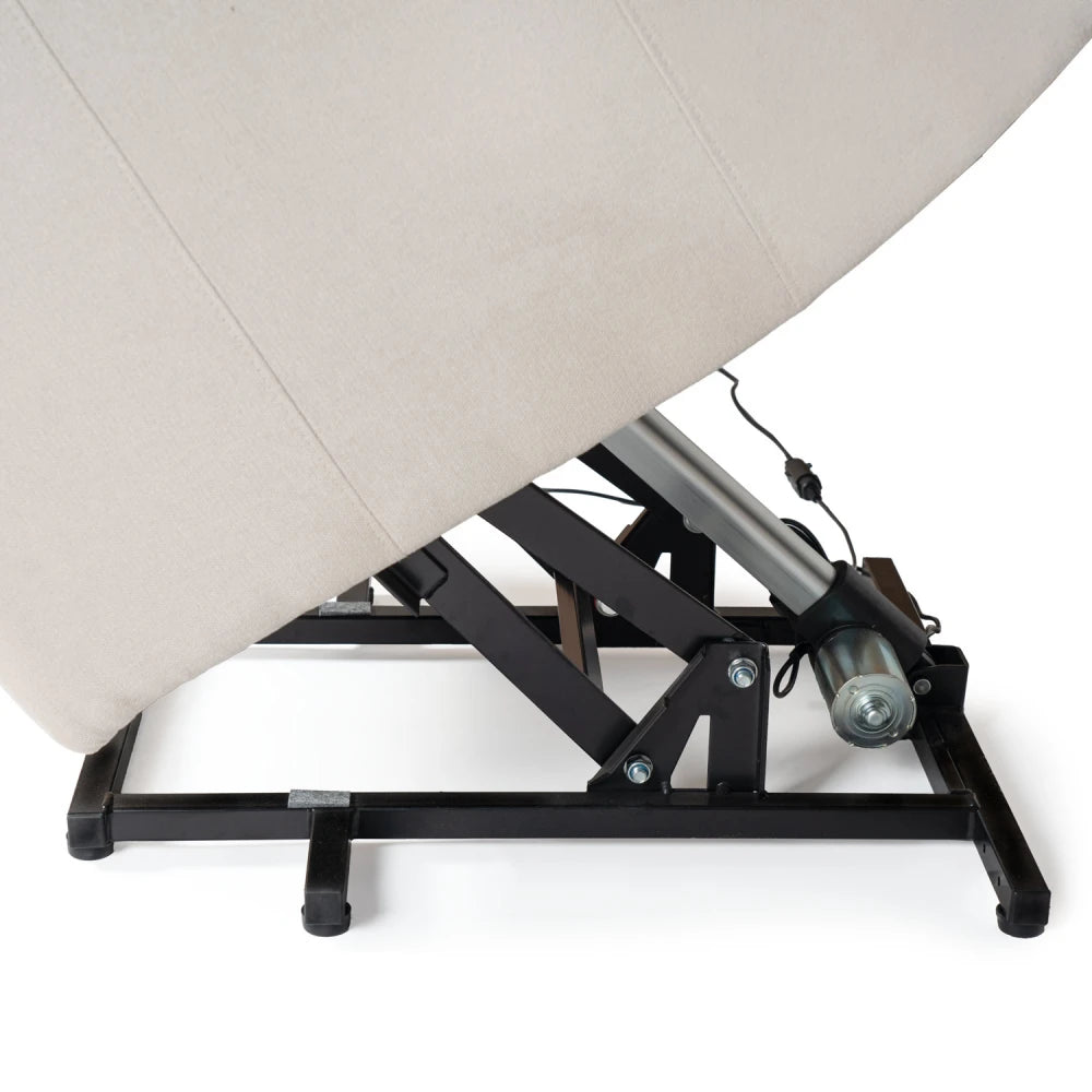 Fotoliu electric Power Lift 1 motor AKARI Bej L70cm x A86cm x H145cm
