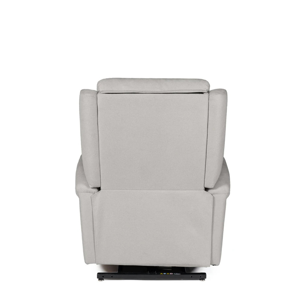 Fotoliu electric Power Lift 2 motoare AKARI Gri deschis L70cm x A86cm x H145cm