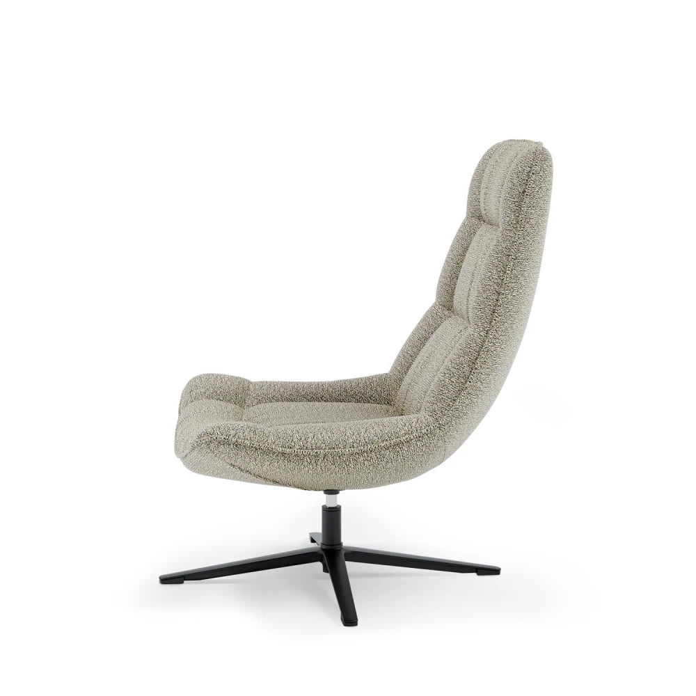 Fotoliu rotativ 360 PARMA Taupe L83cm x A93cm x H98cm